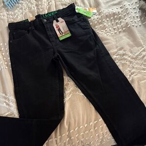 Levi's Boys Straight Leg Black Jeans